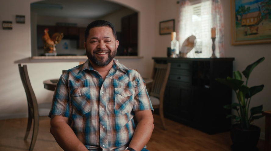 Couple hugging each other